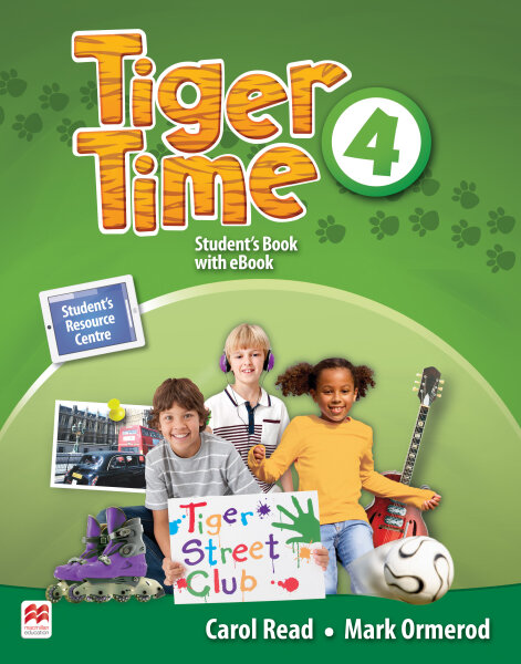 Tiger Time 4 Students Book with eBook