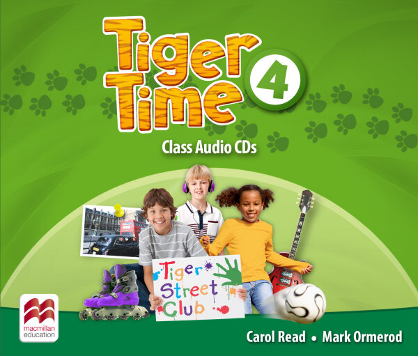 Tiger Time 4 Class Audio CDs