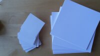 Big Dice Cards Blanko - 50 Blanko Karten für den...